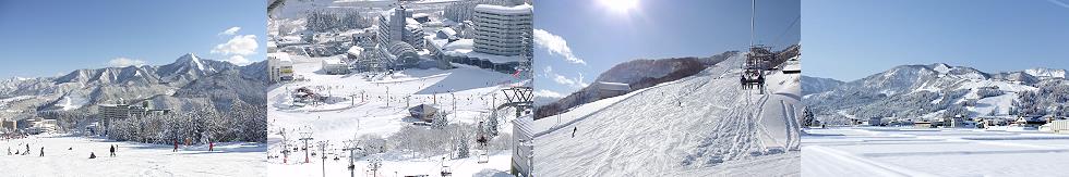 石打丸山スキー場　ハツカ石エリア　ガーラ湯沢　湯沢高原スキー場