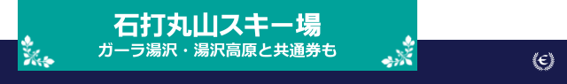 石打丸山スキー場　ガーラ湯沢　湯沢高原　三山共通リフト券